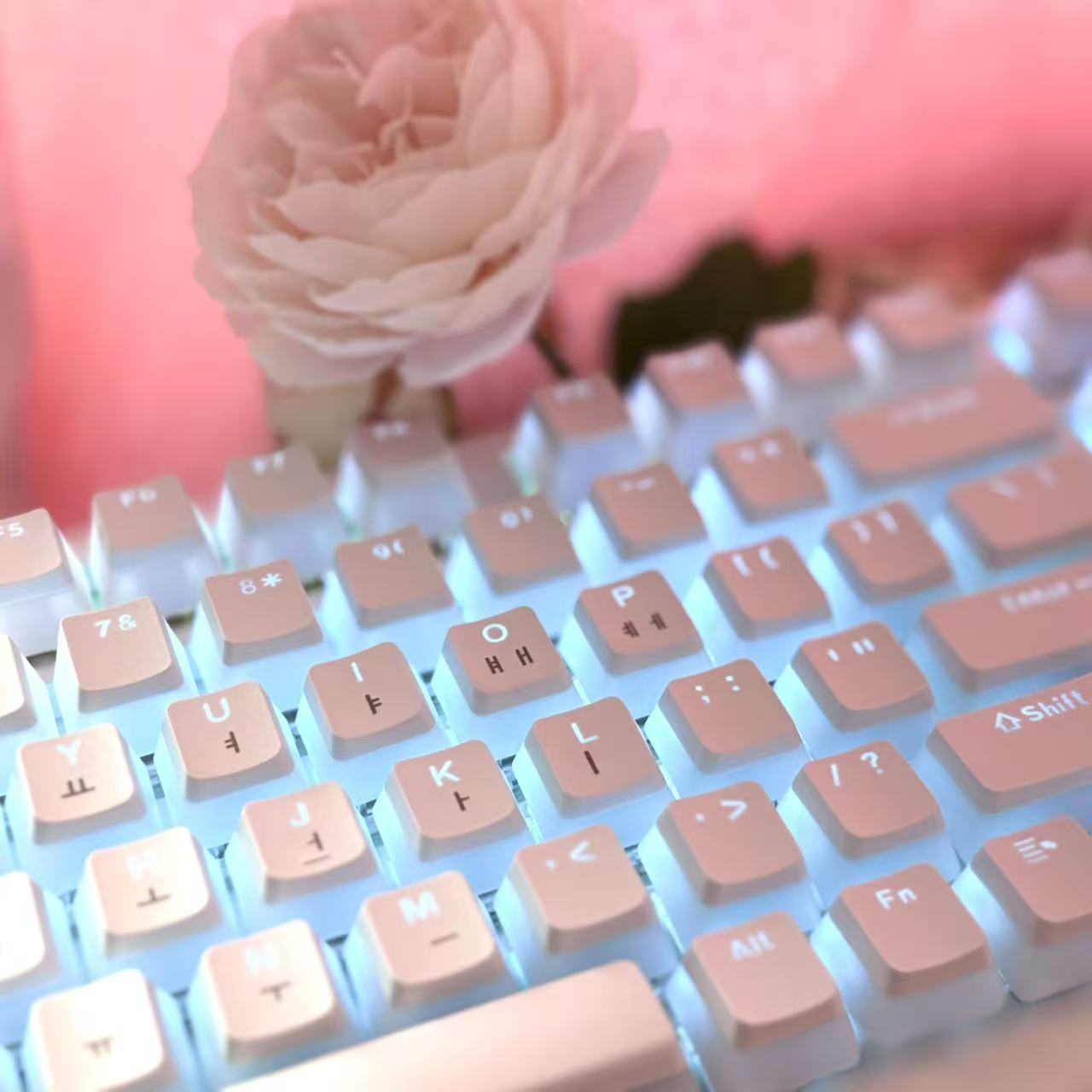 Hangul klavye tuş kore düzeni  - Gaming Accessories Aesthetic incelemesi ve fiyatı