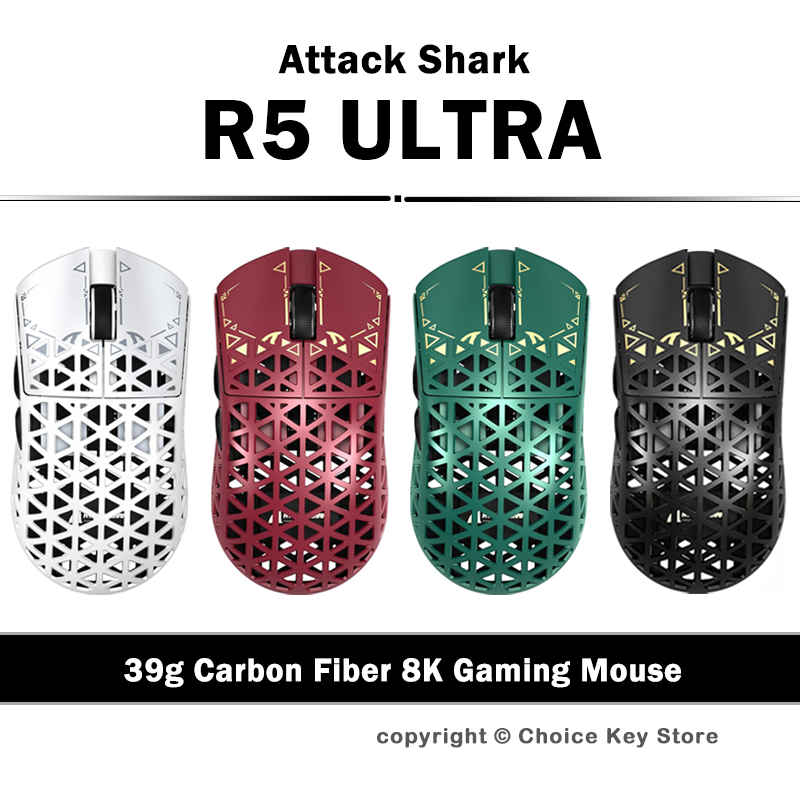 ATTACK SHARK R5 Ultra Kablosuz - Logitech Mouse G Pro X Superlight incelemesi ve fiyatı