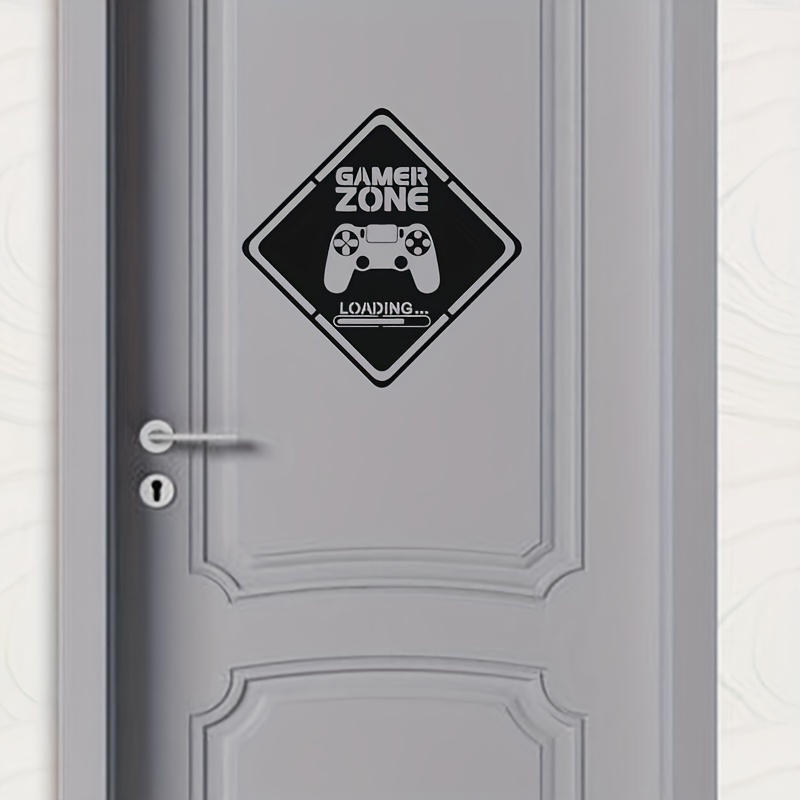 1 adet oyun bölge kapı çıkartm - Gaming Accessories For Room incelemesi ve fiyatı